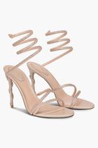 CANDICE - NUDE SATINSILK STRASS