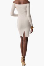Off Shoulder Knitted Dress