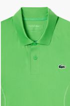 SHORT SLEEVED RIBBED COLLAR SHIRT