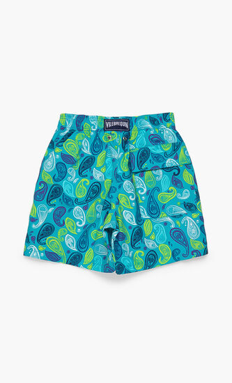 Ocean Paisley Swim Shorts