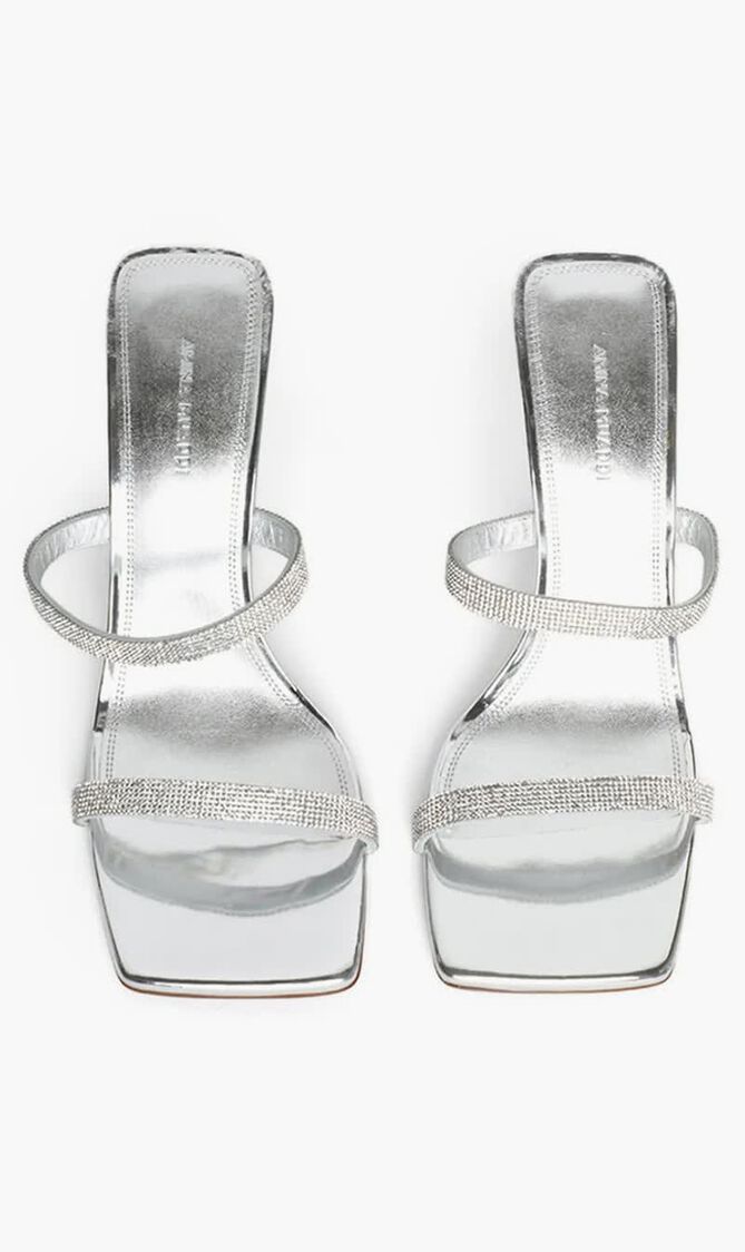 RIH SLIPPER MIRROR TANZANITE + TANZANITE CRYSTAL MESH + SHINY TANZANITE 95 MM METAL