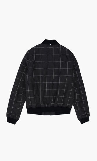 Check Blouson Jacket