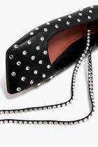 ANE CRYSTAL LACE UP FLAT NAPPA