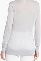 Silk Blend V Neck Sweater