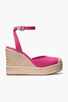 Larissa Cotton Canvas Espadrille Wedge