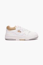 Lineshot Contrasted Collar Leather Trainers