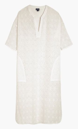 Broderies Anglaises Cotton Dress
