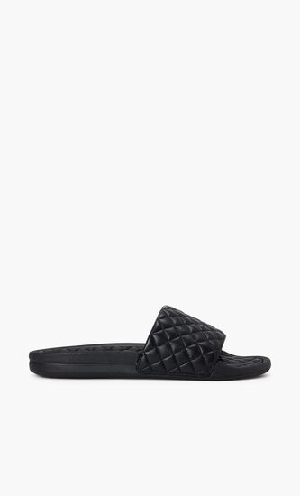 WOMENS LUSSO SLIDE BLACK