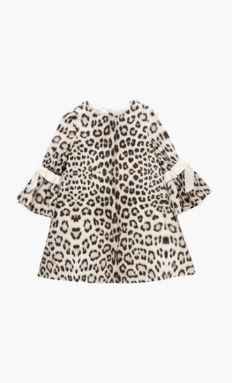 Leopard Print Bow Dress