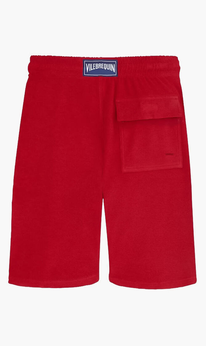 Terry Bermuda Solid Shorts