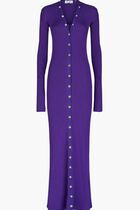 CARDIGAN STRETCH VISCOSE PURPLE