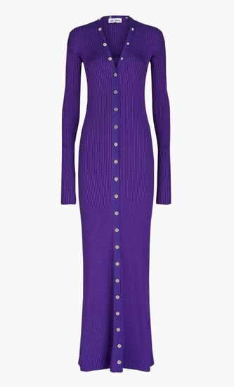 CARDIGAN STRETCH VISCOSE PURPLE