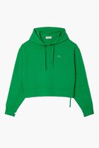 Short Cut Cotton Hoodie