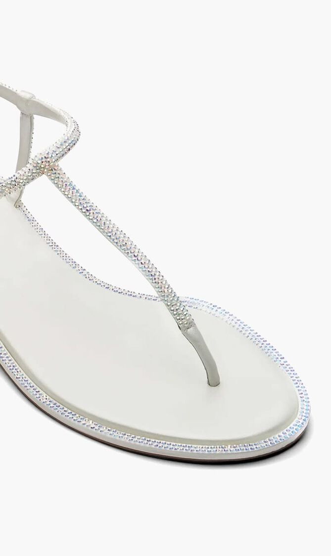 IVORY SATIN/TRANSMISSION STRASS