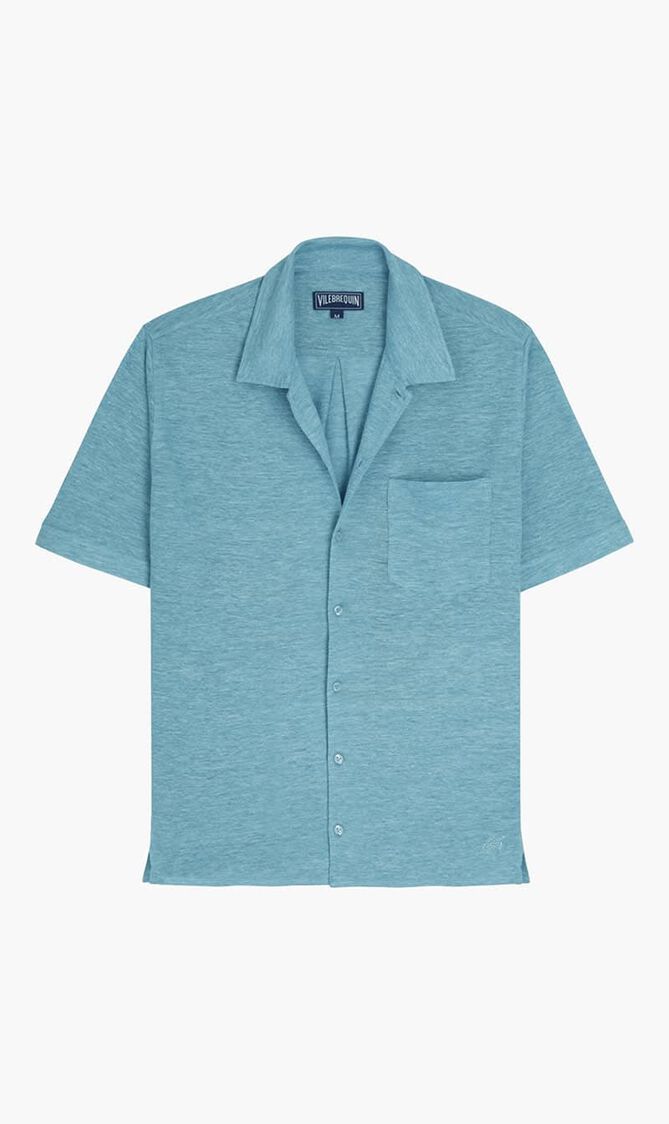 Linen Bowling Shirt