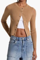 Merino Wool Blend Cardigan