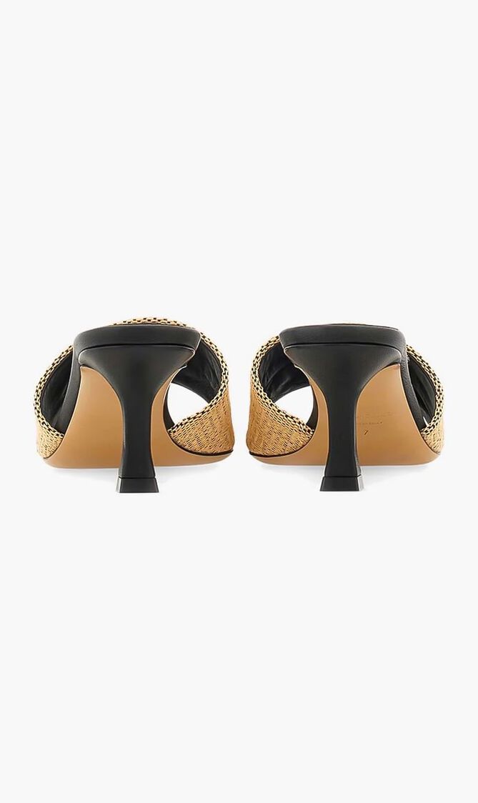Zenobia 55 Logo Jacquard Mules