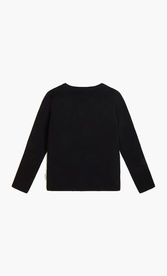 Embellished Long Sleeves Tshirt