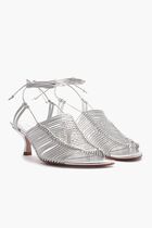 MACRAME HEEL SANDAL
