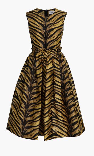 Printed Tiger Dress