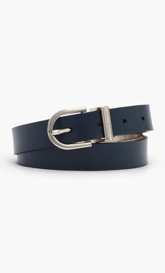 Reversible Signature Logo Belt