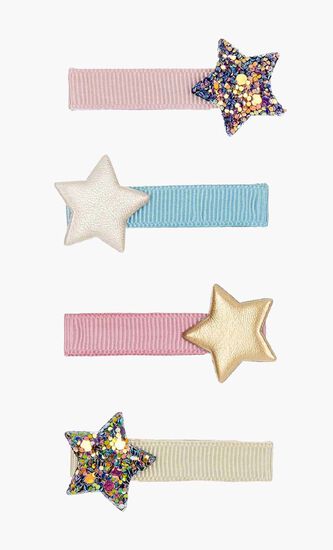 Star 4 Piece Hair Clip