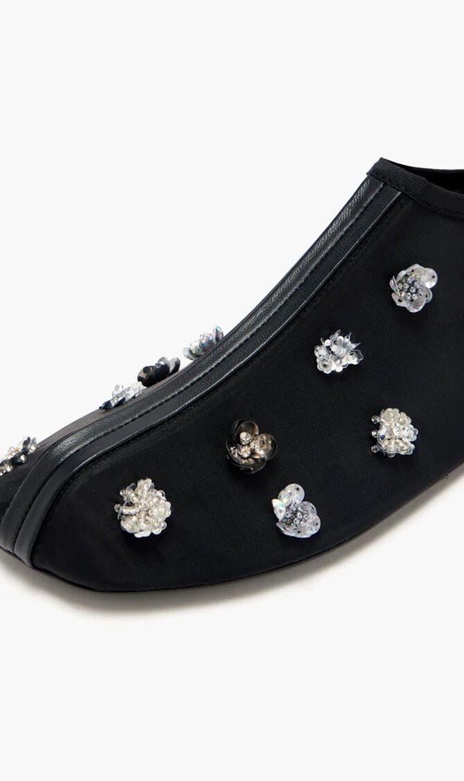 EMBLA BEADED MESH FLAT