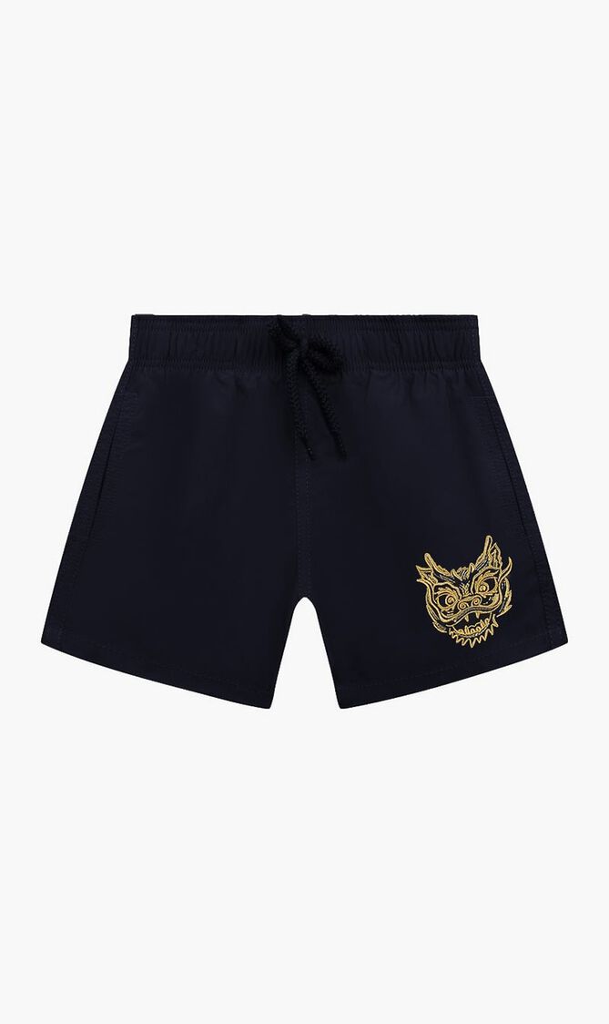 JIM MAILLOT DE BAIN CR24 YEAR OF DRA EMB BLEU MARINE