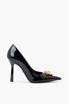 LA MEDUSA PATENT LEATHER PUMPS