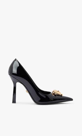 LA MEDUSA PATENT LEATHER PUMPS