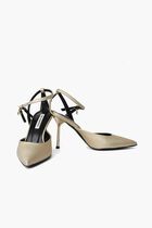 Gala Shimmer Strap Pumps