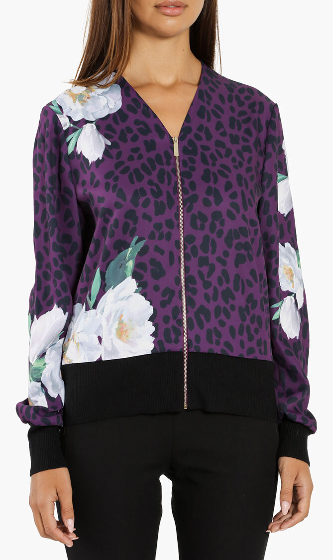 Ted baker womens cheap bomber jacket