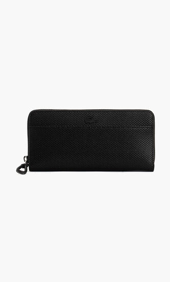 Textured Long Zipped Wallet