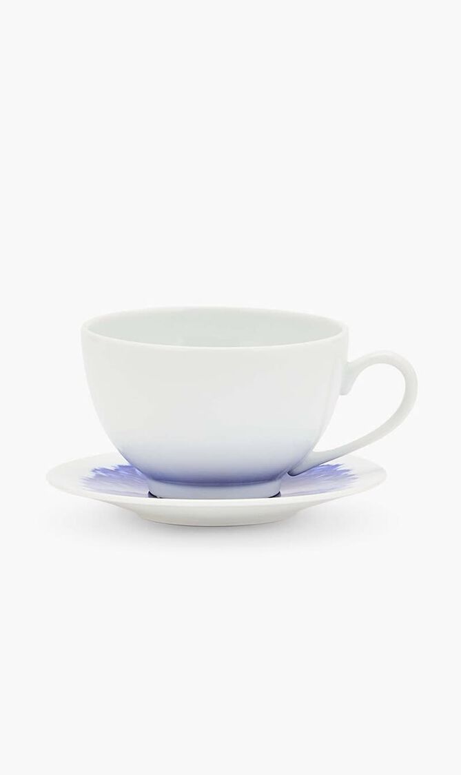In Bloom Tea Cup & Saucer Blue