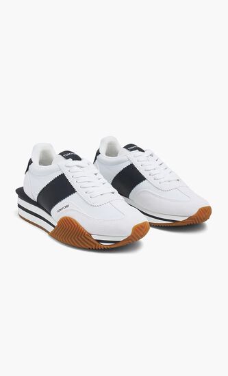 SNEAKERS LOW TOP JAMES LINE ECOFRIENDLY MATERIAL + SUEDE 20 - MM