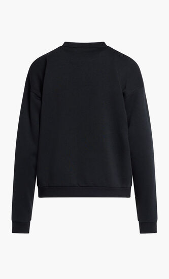 CARRIS CREW NECK SWEAT WITH ARM SEAM