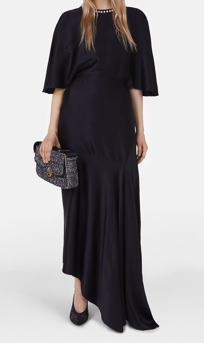 PEARL EMBROIDERED DRESS