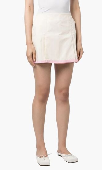 Poplin Skort