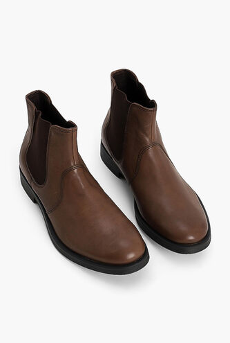Blaxe Leather Boots