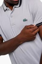 Ribbed Polo T-Shirt