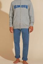 ROUX SWEAT CR24 FZ VBQ VELVET BLEU MARINE