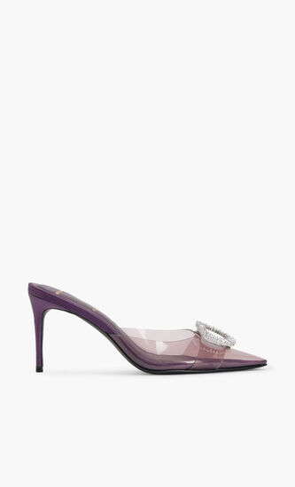 MID HEEL SLIP ON SANDAL