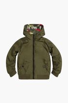 REVERS PADDED HOODE - LIGHT POLY RECYCLE REVERS PADDED HOODE - LIGHT POLY RECYCLE