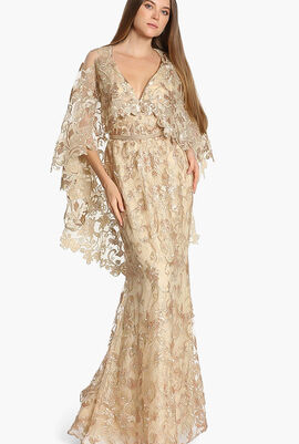 Floral Lace Gown