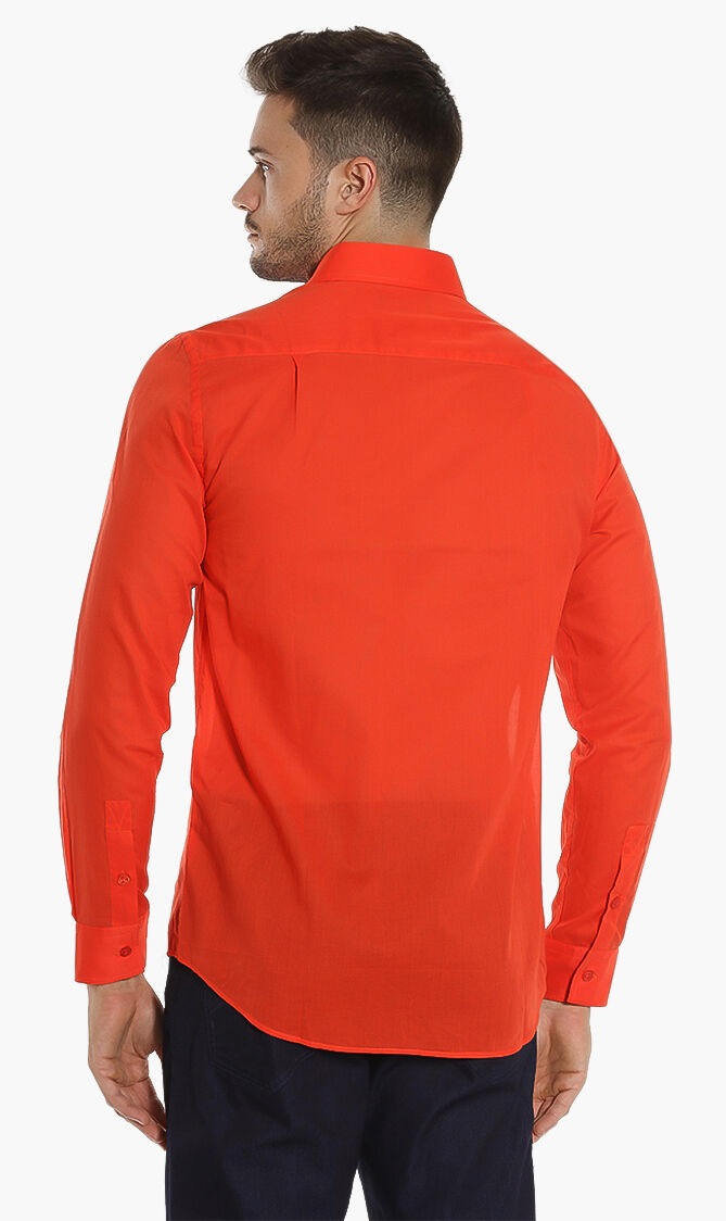 Caracal Long-Sleeved Cotton Shirt