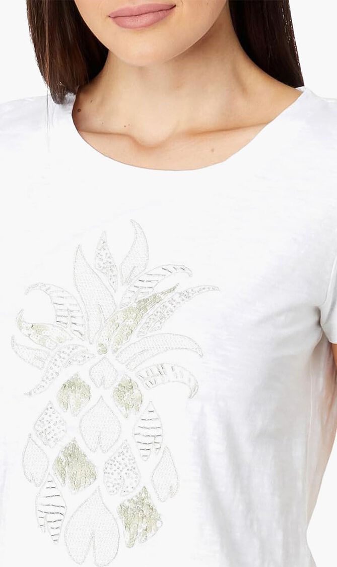 PATCHWORK PINEAPPLE LUX TEE