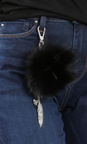Fluffy Fur Keychain