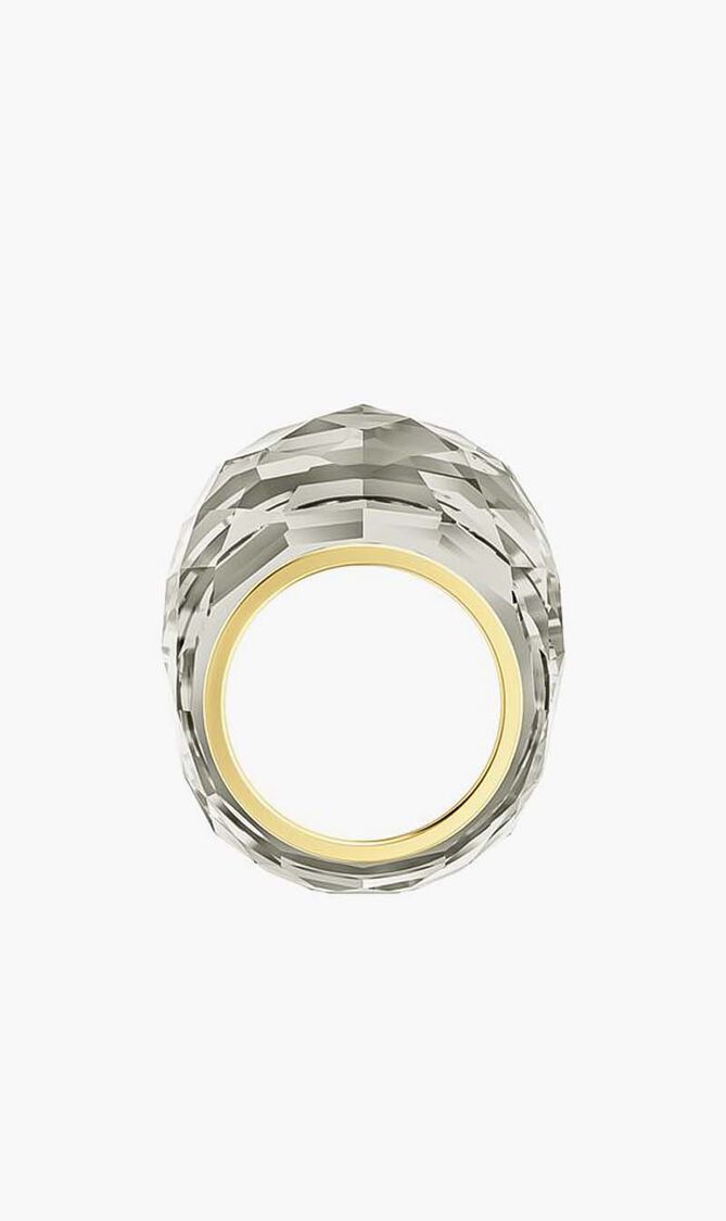 Nirvana Ring, Gray, Gold-Tone PVD