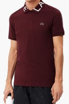 Movement Jacquard Collar Polo