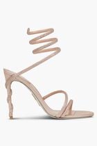 CANDICE - NUDE SATINSILK STRASS